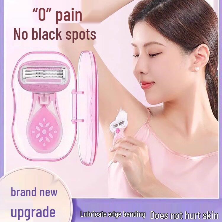 Women's Hair Removal Shaver: Armpit, Leg, and Bikini Trimmer for Home Use