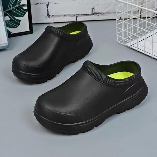 Chaussures de Travail Chef Antidérapantes Imperméables Chaussures de Cuisine Résistantes à l'Huile Bout Fermé