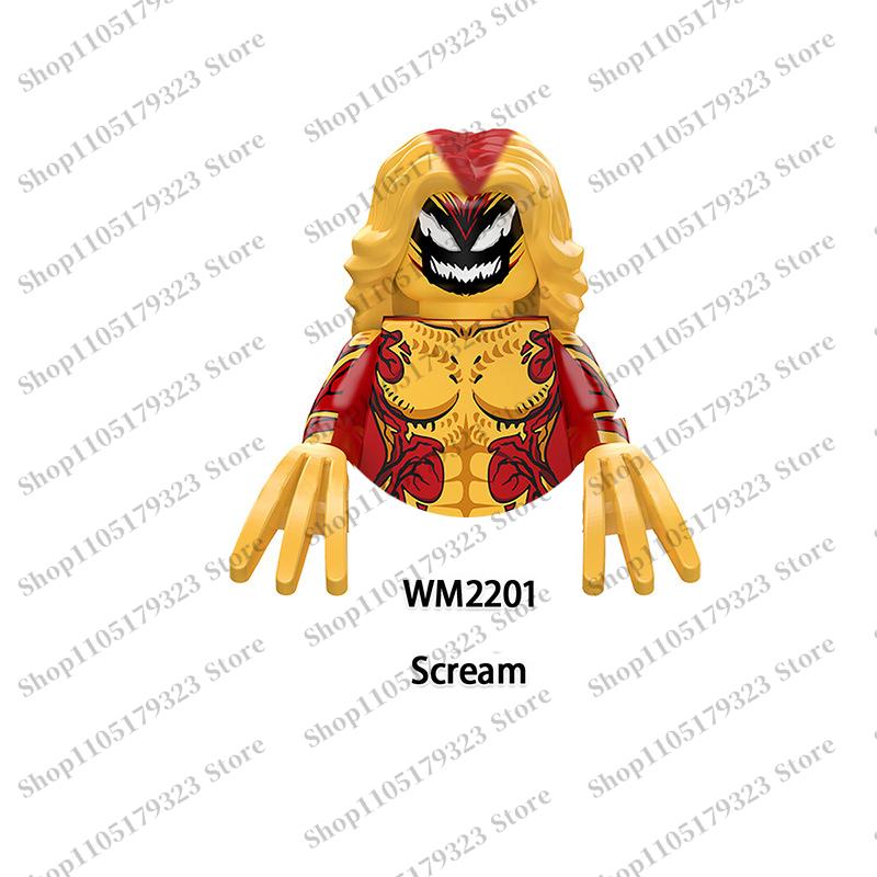 Hot toy dolls building block Mini action Superhero The Flash Superman Brick block toys children's toys gifts