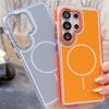 Dual-Color Magnetic Case for Samsung S26 Edge & Compatible Models S25 Ultra/S24