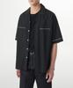 MUSINSA STANDARD Relaxed Bowling Shirt [Black]