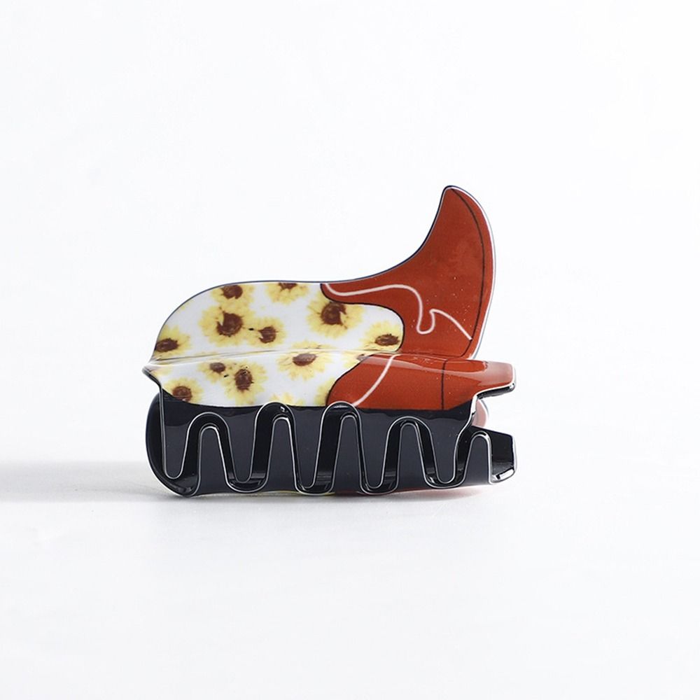 

Shape Tongue Female Hair Accessories Cowboy Hat Grab Clip Star Hair Claw Korean Style Headwear H