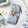 Summer Skull Print Long Wallet Fashion Casual Portable Multi Slot Card Holder Purse
