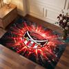 Sheffield United Football Print Crystal Velvet Rug, Comfortable Water Absorbent Non Slip Indoor Floor Carpet
