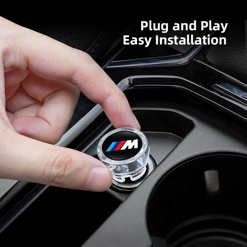 Car Cigarette Lighter Dust Collector Cap Decoration Valve Cap For BMW X1 X2 X3 X5 X4 X6 X7 iX3 F20 F10 F07 E70 E46 E90 E92 E60 E cysh69