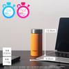[WEB EXCLUSIVE] Tiger Vacuum Insulated Water Bottle, 200ml, Holds Hot Water, Screw-On Stainless Steel Bottle, Compact and Easy to Carry, Keeps Drinks
