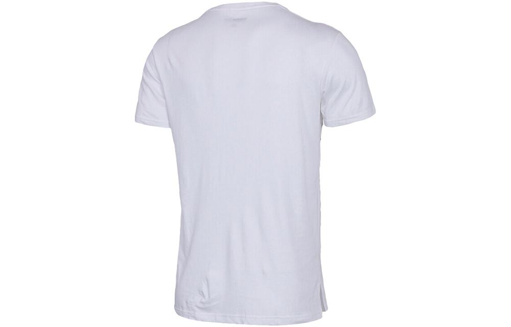 Adidas Neo T-Shirts Men's White Crew Neck Moderate Straight Fit CV6943
