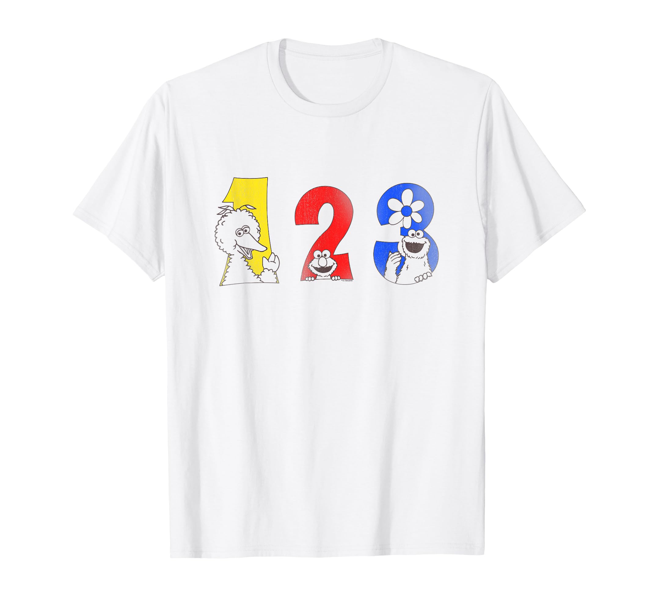 

Sesame Street 123 Group T-shirt