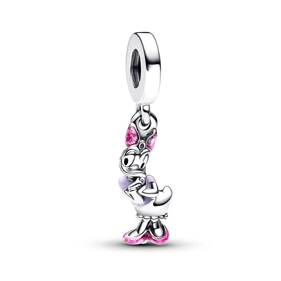 New Miniso Mickey And Minnie Series Charm Beads Original Ideal For Bracelet Donald Duck Beads Charm Women's Fine Jewelry
