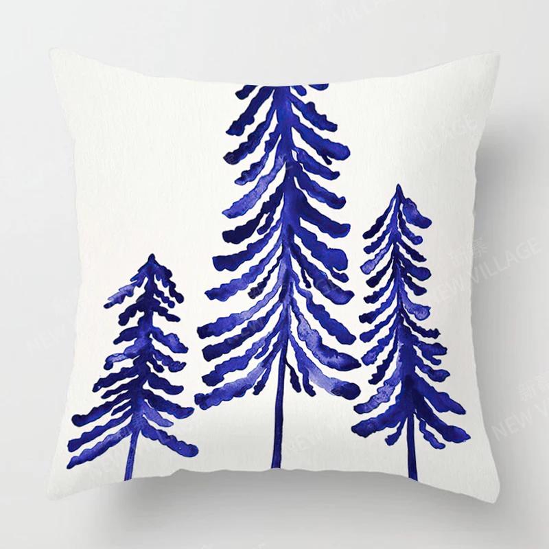 Home Decor Colorful Floral & Nature Pattern Pillow Covers Pattern Cushion Cover Suitable for Sofa Bedroom Car Pillow Cover