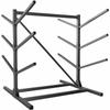Double-Sided Kayak Rack with Adjustable Arms Freestanding Outdoor