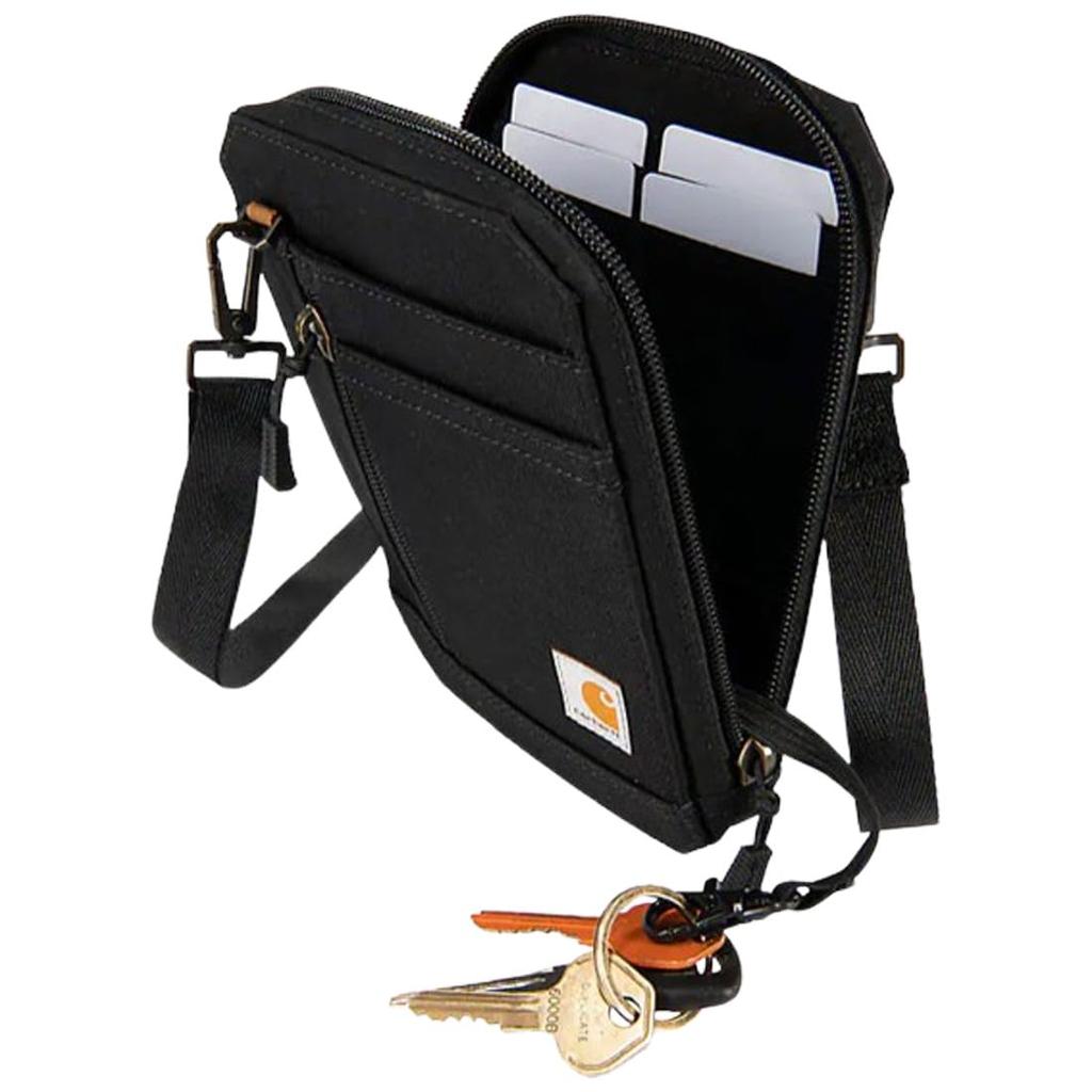 Body Bag Shoulder Bag Crossbody Wallet Durable Outdoor Festival Smartphone Small Item Pouch B0000396 BLACK [Carhartt] Water-repellent (BLK) ONE_SIZE