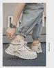 Men's Autumn 2024 Breathable Mesh Sneakers with Thick Sole and Shock Absorption
