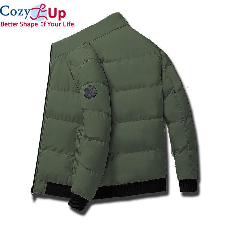 Cozy Up Männer Winter Neue Casual Warme Dicke Wasserdichte Jacke Parkas Mantel Männer Neue Herbst Outwear Winddicht Hut Parkas Jacke Männer