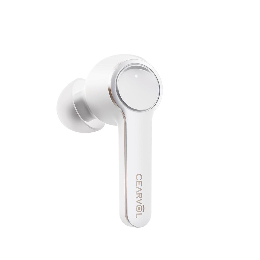 Single left ear Bluetooth wireless white
