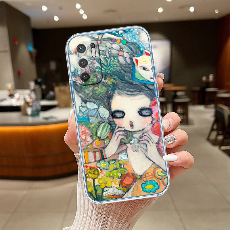 Aya Takano Case for Motorola E7 E22 E20 E13 E15 E22S E30 E40 G10 G20 G04 G22 G23 G05 G75 G35 G55 G6 G7 G8 G9 Plus Power Play