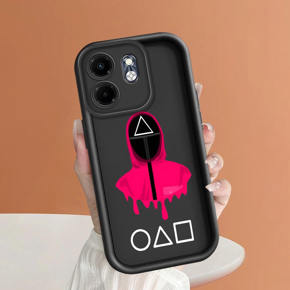 Soft Silicone Phone Casing Full Cover Camera Shockproof Protection Case for Huawei Honor Infinix Tecno iPhone Motorola Google