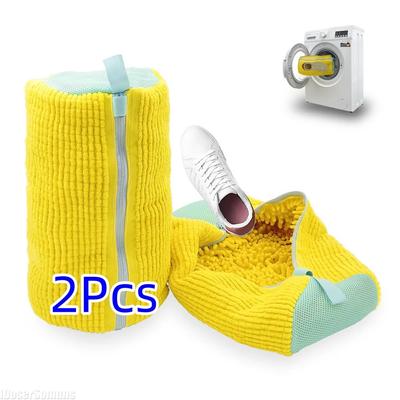 2pcs Shoe Washing Machine Bag Shoe Bags for Washing Machine Deluvo Cleaning Bag Reusable Laundry Bag