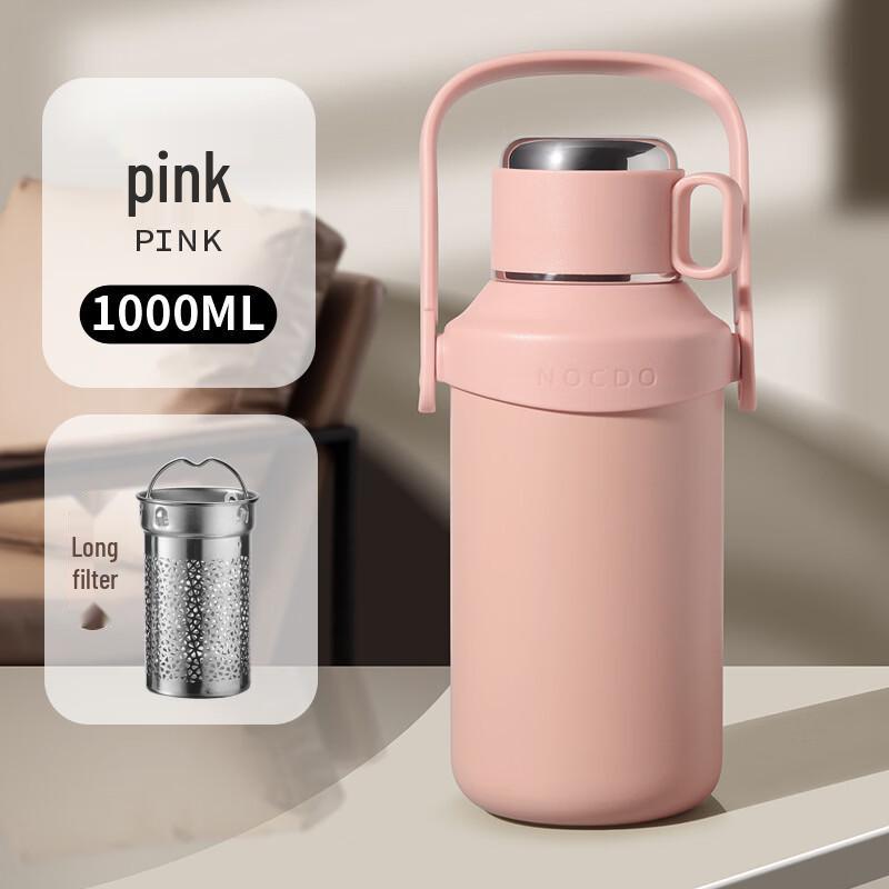Handun 1000ml Outdoor Insulated Tea Flask with Infuser