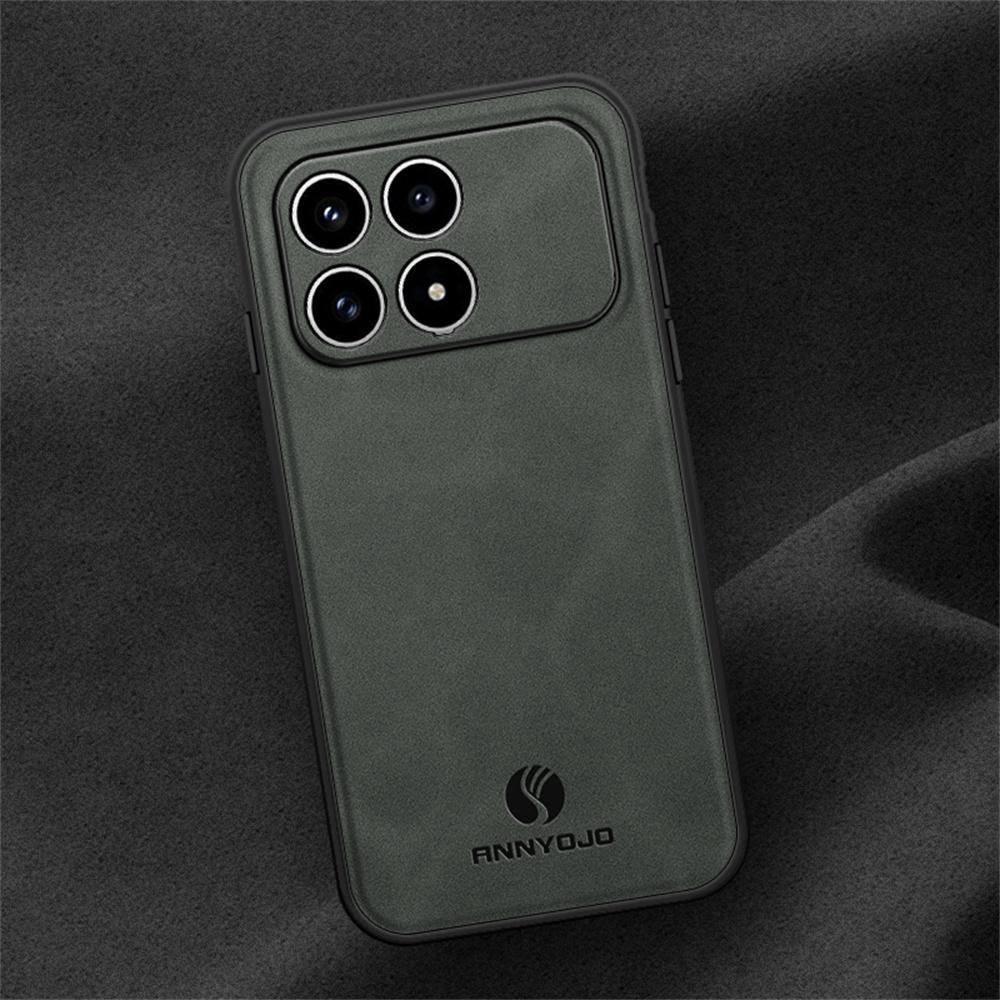 ANNYOJO Handyhülle Für Xiaomi Poco F8 Pro / Redmi K90 5G PU-Leder + PC + TPU Anti-Drop Handy-Rückabdeckung