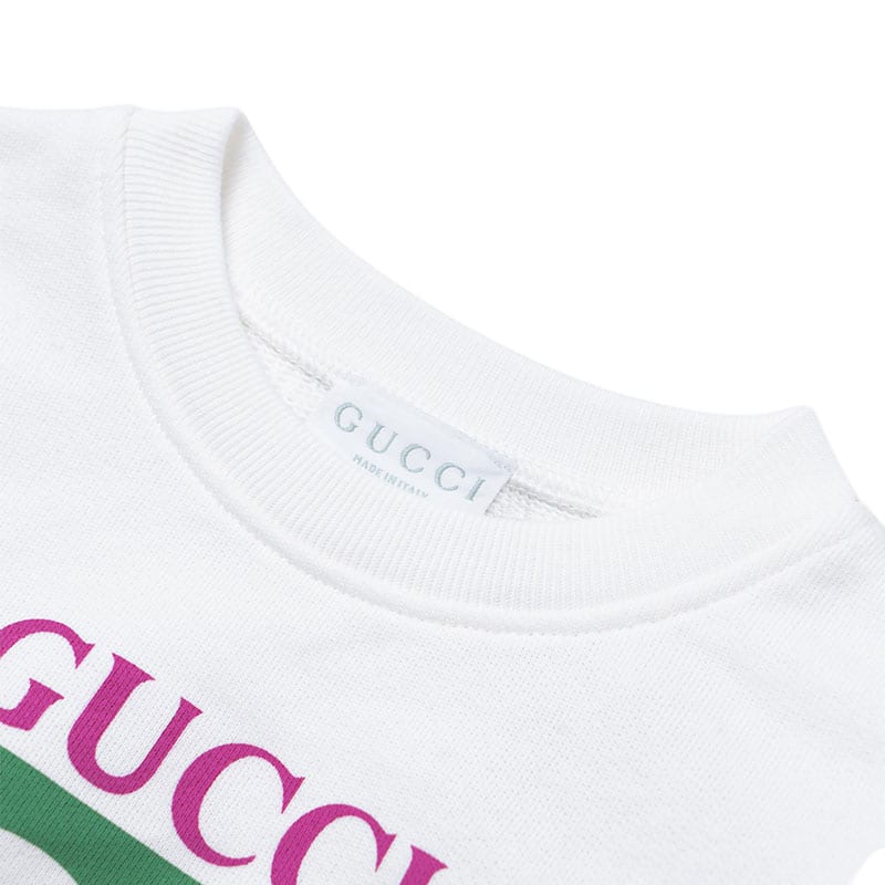 Gucci Kids Sweatshirts Crew Neck Moderate 799331-XJHFR-9214