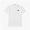 Comme DeS GarconS P1T006 5  Ax T006 051 5  Play Red Heart Waffen Polo Men S Short Sleeve Tee