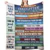 Holiday Gift For Daughter Flannel Blanket Bedroom Sofa Air Conditioner Blanket Nap Blanket