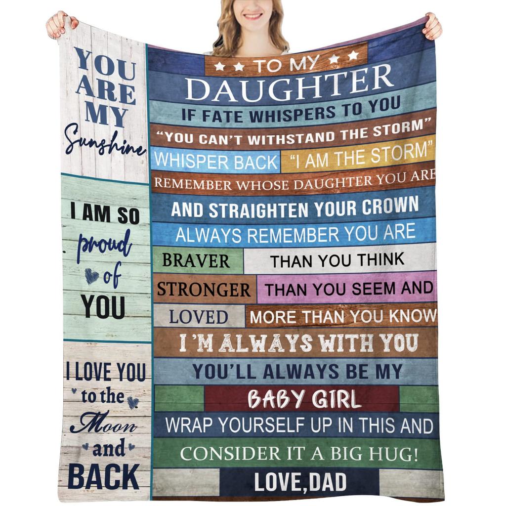 Holiday Gift For Daughter Flannel Blanket Bedroom Sofa Air Conditioner Blanket Nap Blanket