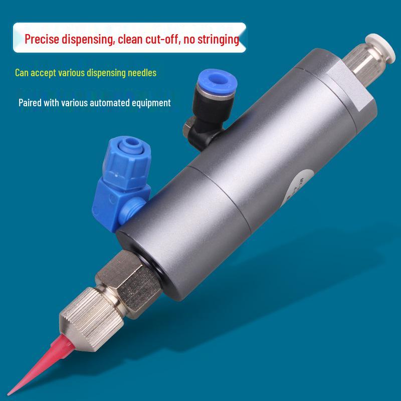 MY30 Precision Plunger Dispensing Valve for White & UV Glue with Enhanced Flow Rate & Back Suction Mechanism.