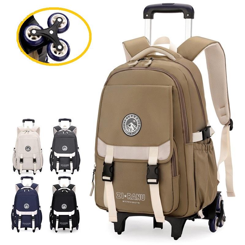 School Bag Roller Student Backpack 6 Wheels(34*20*49CM) ZRY1274