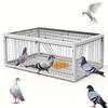 Heavy-Duty Automatic Cage Trap for Pigeons, Two-Door Entry, Anti-Escape Design – Ideal for Gardens, Outdoor Hunting.