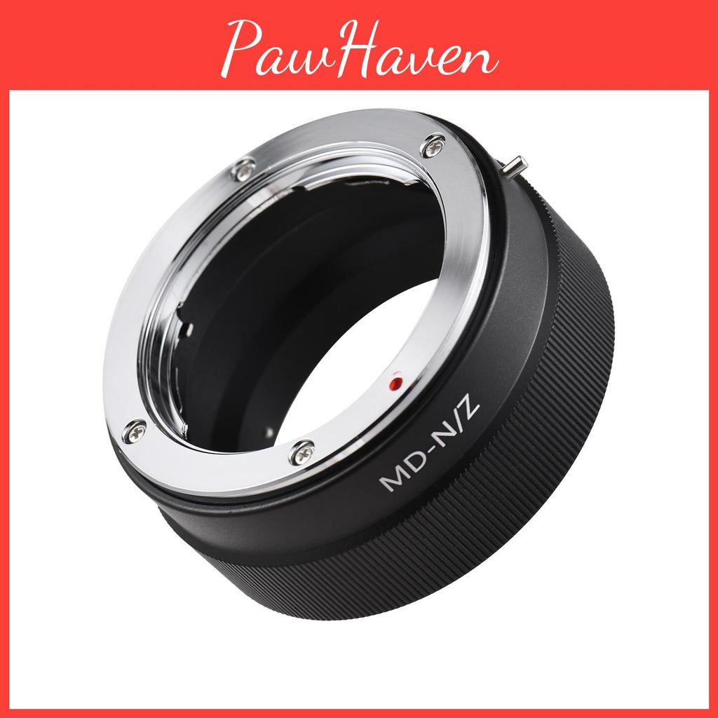 Ring Mount Manual Adapter Lens Aluminum Alloy For Minolta Md Mc Mount Lens To Nikon Z5z6z7z50