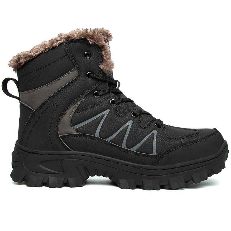 Plus Size 48 Winter Men Boots Russian Style Ankle Boots For Men Snow Boots Waterproof Winter Boots Men Botas Hombre Outdoor Hiking Boots