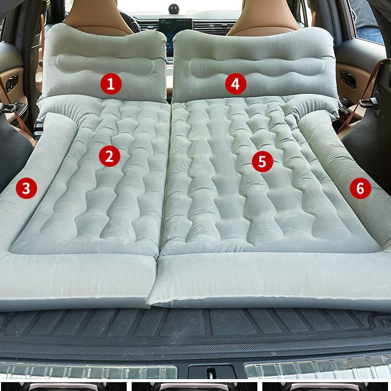 SUV Inflatable Rear Trunk Travel Mattress - Outdoor, Off-Road & Self-Driving Tour Sleeping Pad