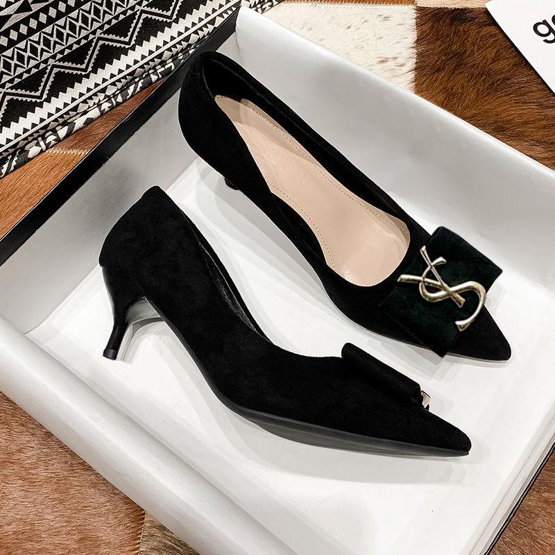 

Fashion Flats Shoes Women s 2025 New Korean Style Shallow Mouth Pointed Toe Black Scoop Shoes Loafers Flats Women Lady Plus Size 34-44 42