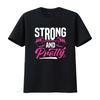 No Excuses Gym T Shirt Hardcore Training Strong And Pretty vintage Washed Breathable fashion Stylish Slightly Casual Unisex