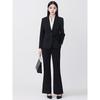 Women's High-Waist Stretch Flared Dress Pants