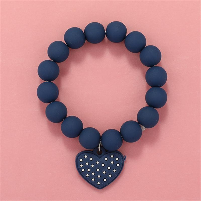 Makersland Cute Popcorn Beads Bracelet Friendship Glass Bracelets For Girls Star Moon Cloud Flower Zircon Accessories Wholesale