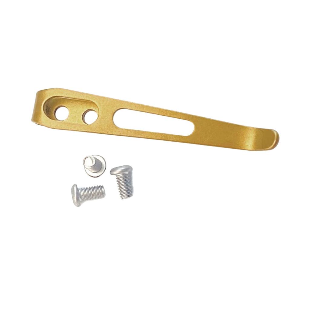 Nerezové skládací nože s těžkým zadním klipem Kapesní klip na nože Nástroje Kompaktní zadní klip Nosný doplněk