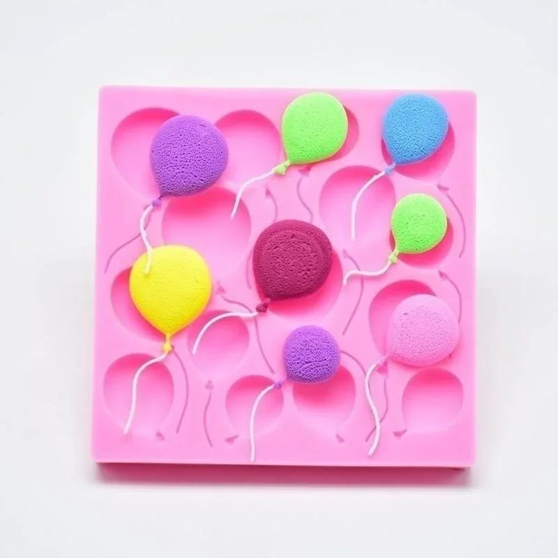 Silicone Balloons Fondant Cake Sugar Product Chocolate Decorating Mold DIY Baking Tools Baking Accessories