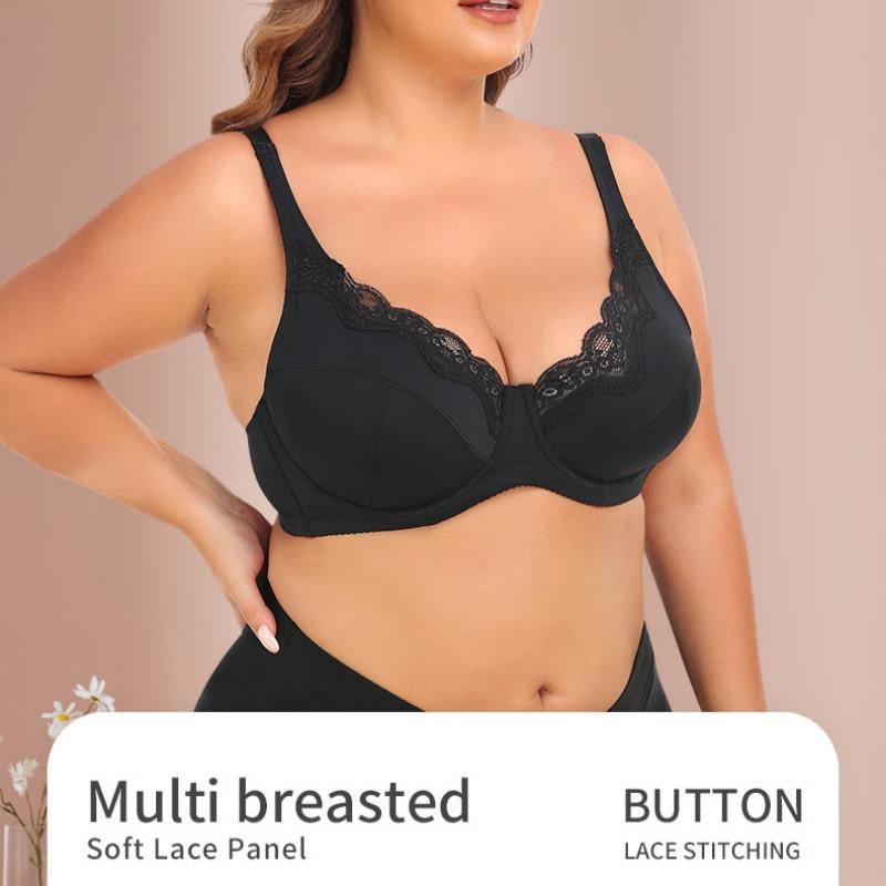 Evropské a americké spodní prádlo s kosticemi, krajkové žakárové, velká velikost, podprsenka, korzet