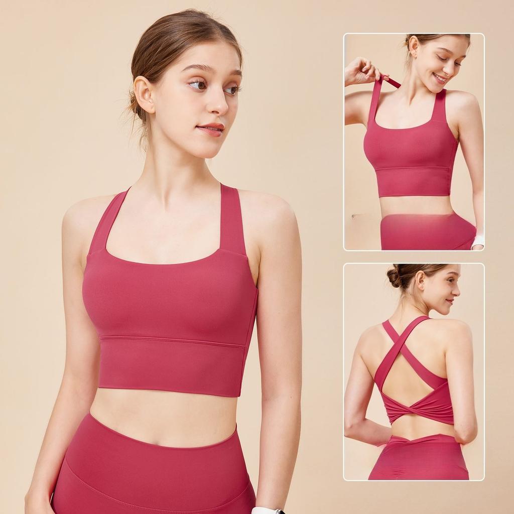 Women Sports Bra Cross Gym Top Women Training Running Yoga Bra Stretch Women Workout Underwear Fitness Sexy Yoga Clothes