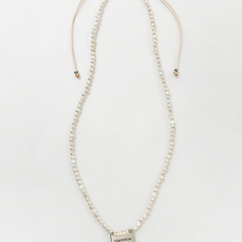 August Harmony Freshwater Pearl Strap Picket Necklace