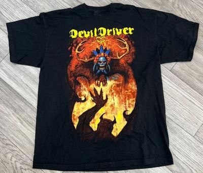 Devil Driver Band Europatournee 2010 T-Shirt Unisex T-Shirt Alle Größen SB092