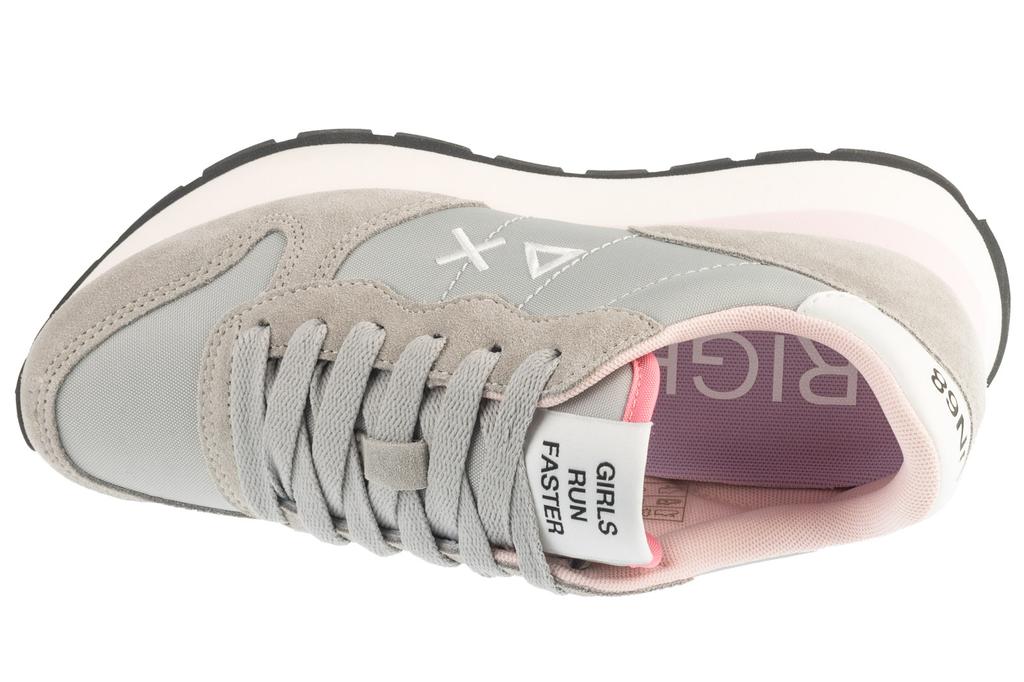 SUN68 Ally Solid, Damen graue Sneaker