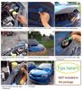 4x Car Push Button Quick Release Hood Bonnet Pin Lock Clip Bumper Latch Kit 30mm