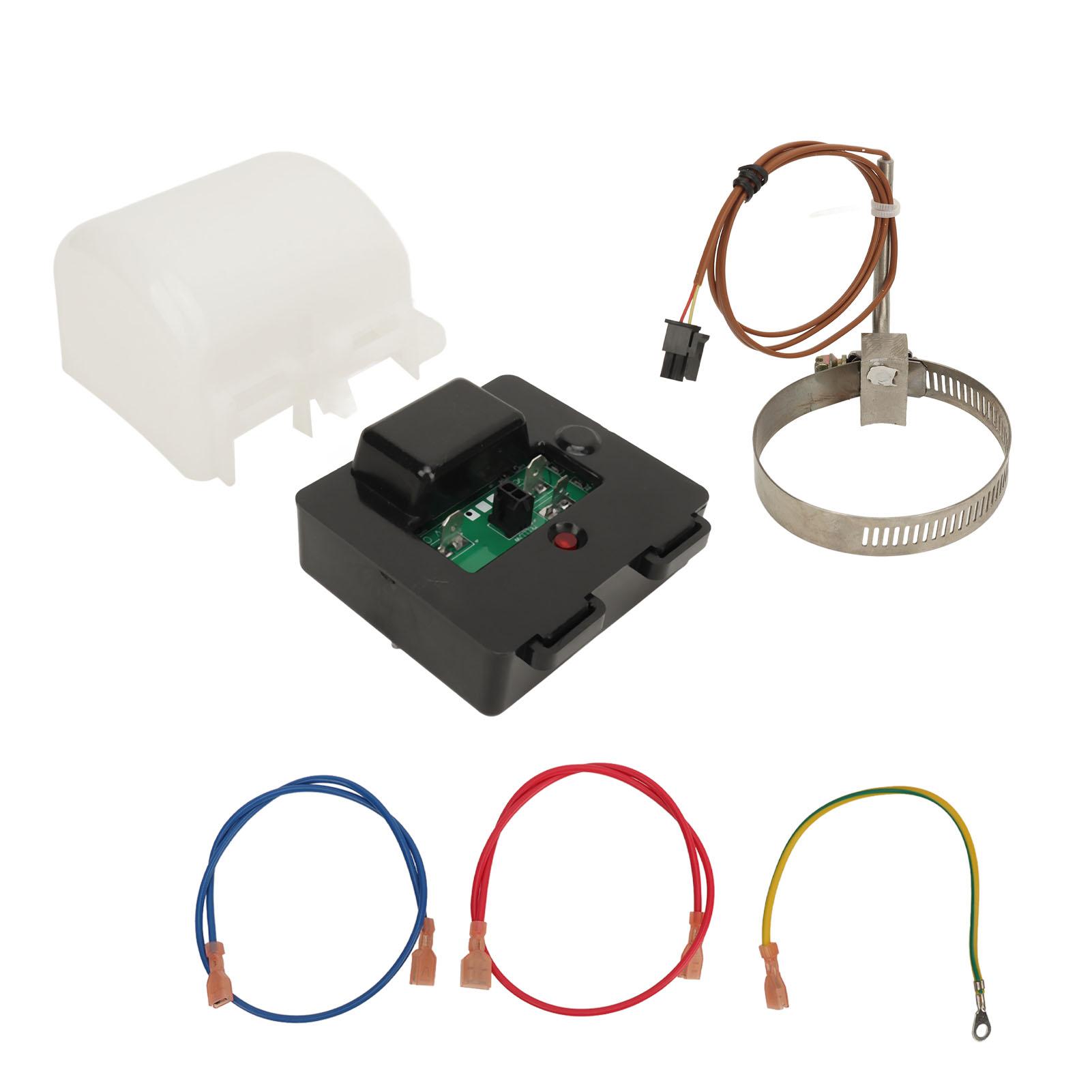 

Temp Monitor Control Kit 637360 RV Refrigerator Cooling Unit Temperature Monitor Replacement for Norcold 2118 and 1210 Series чорний