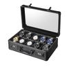 Premium Aluminum Watch and Jewelry Storage Box - Secure Mechanical Watch Collection Display