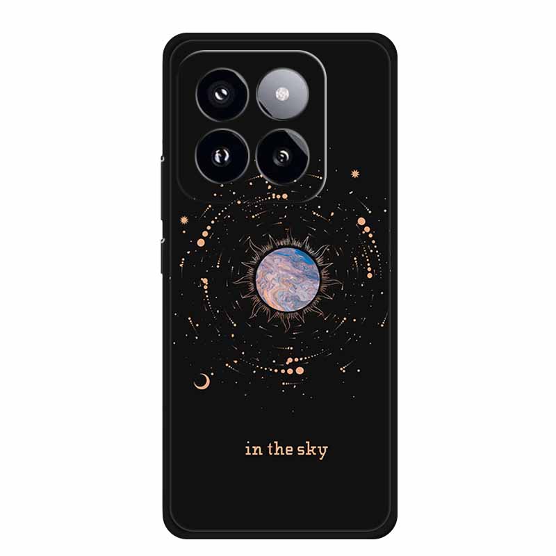 For Xiaomi 14T PRO Case Luxury Soft Silicone TPU Phone Cases Back Cover For Xiaomi14T Bumper Protective Shockproof Love fundas