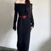 Thin Suede Rope Belt Casual Luxury Design Waist Bag Vintage Retro Waist Cinching Waistband